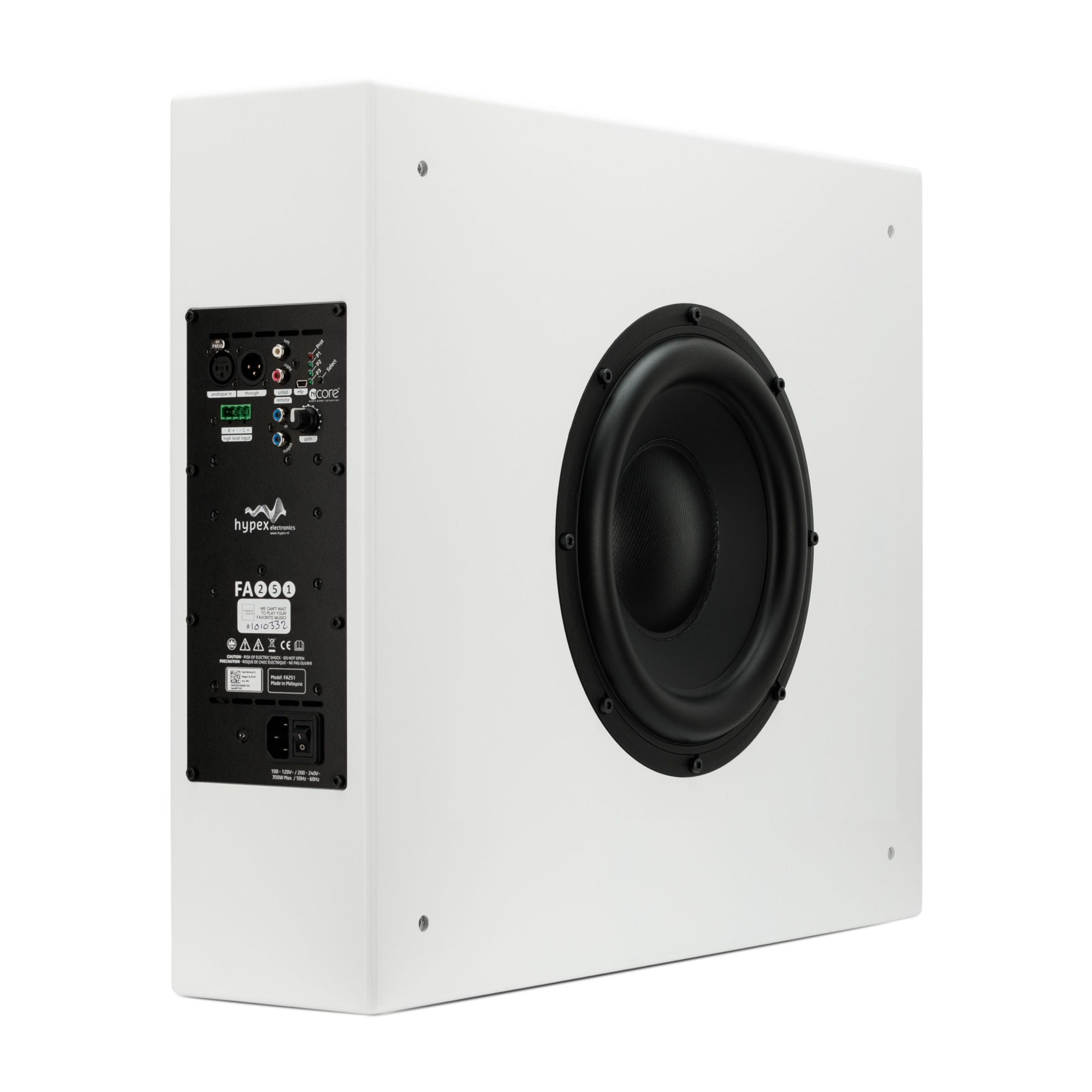 INKOGNITO 12" Subwoofer with flexible high-end bass design