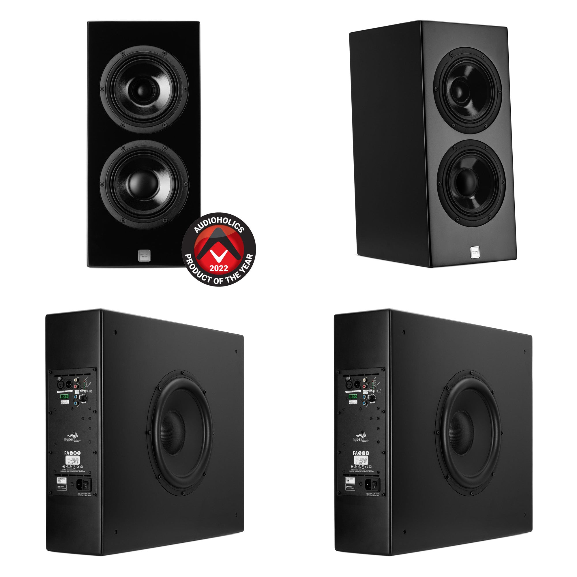 SBS.1 Active Speaker System compact full range active speakers