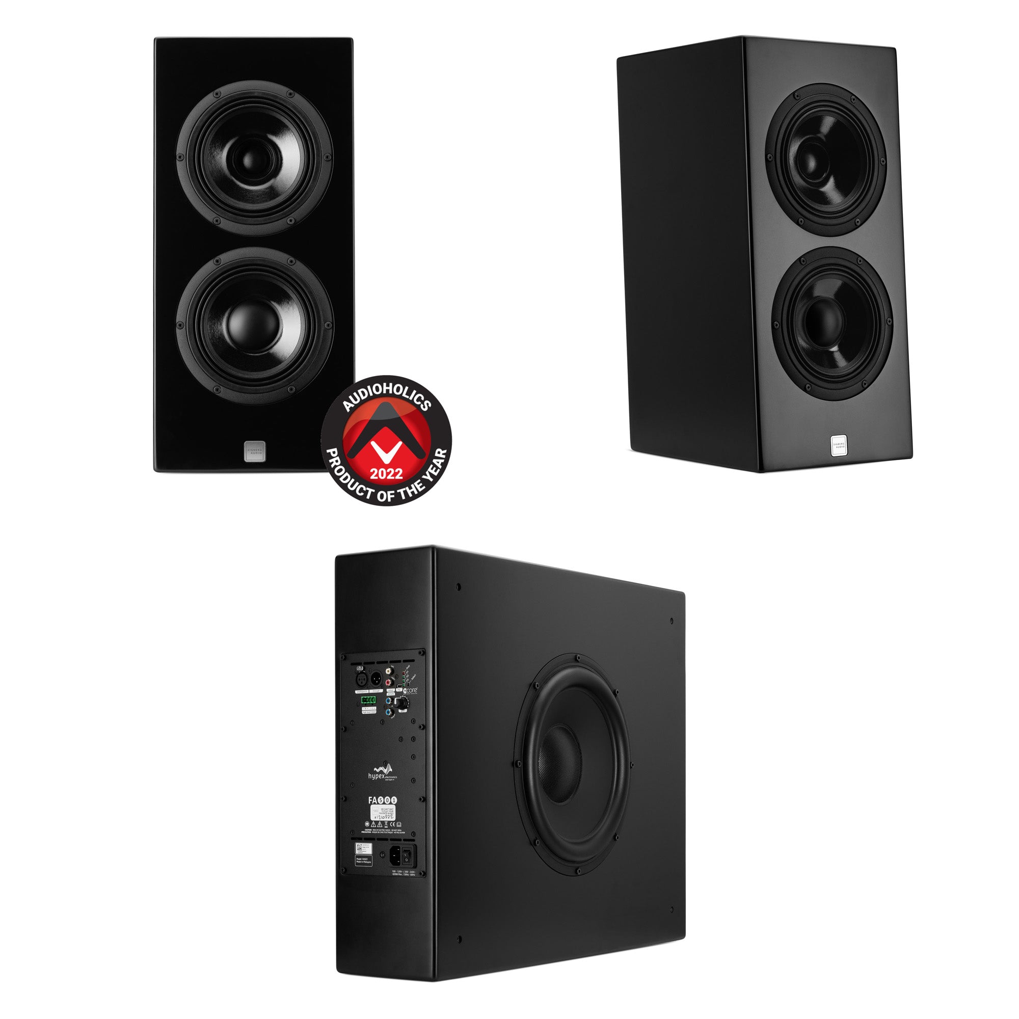 SBS.1 Active Speaker System compact full range active speakers