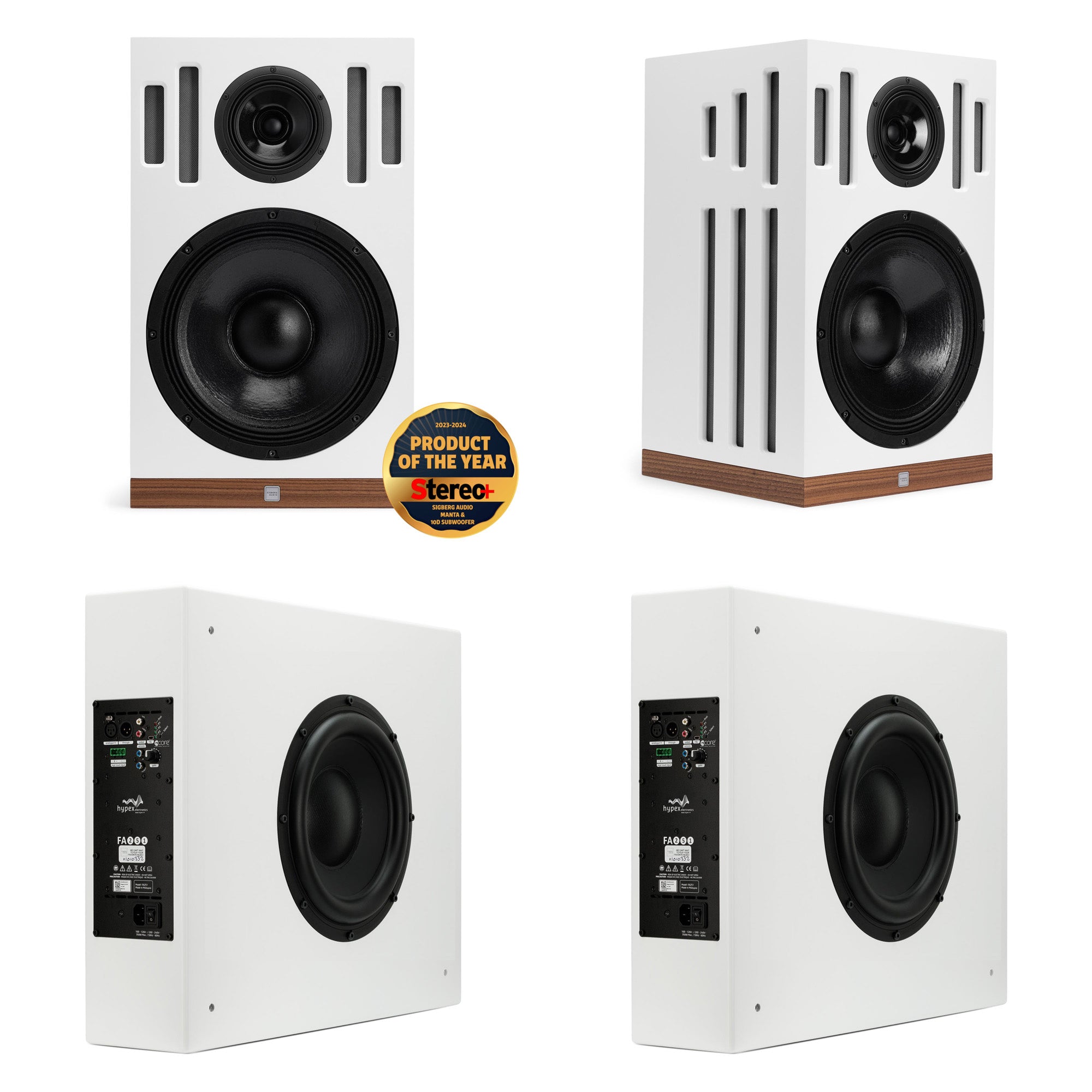 MANTA Cardioid Active Speaker System high-end active speakers