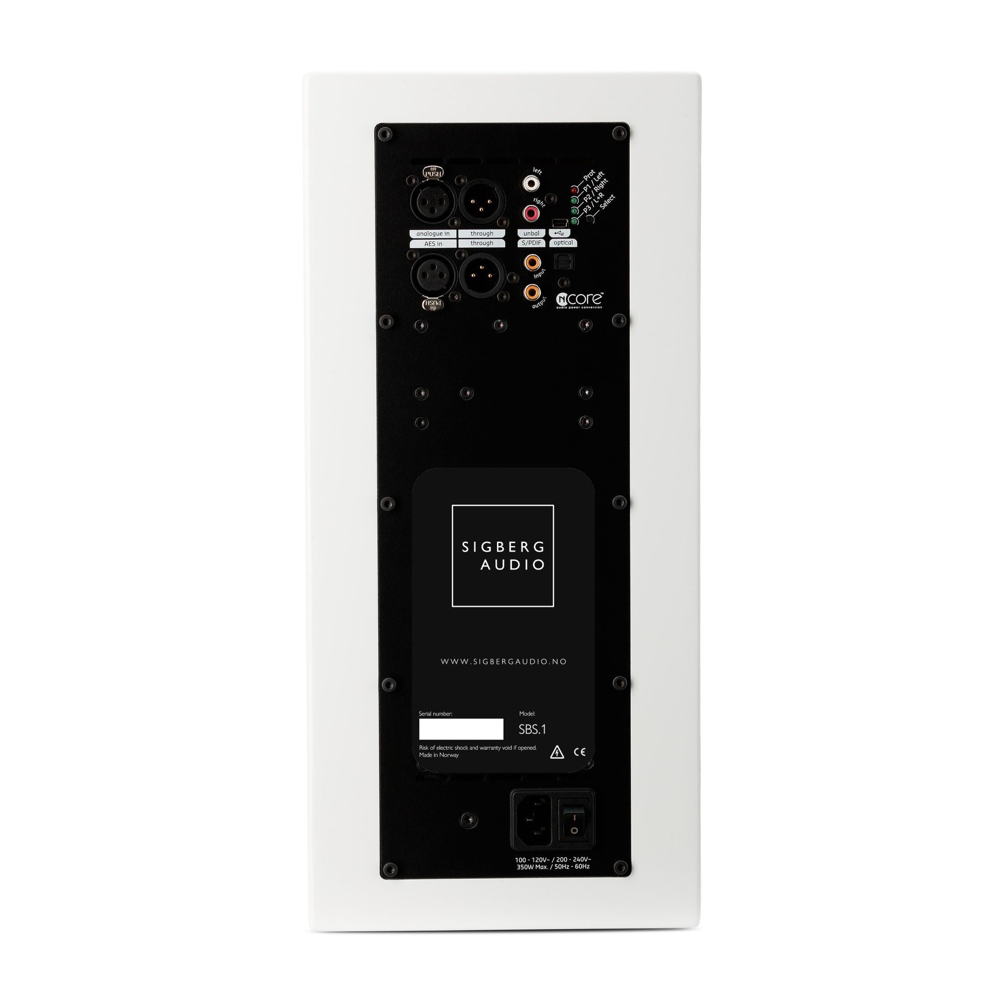 SBS.1 Active Speaker System compact full range active speakers