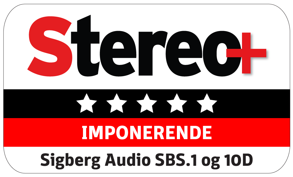 Sigberg Audio SBS.1 og 10D (Stereopluss Sep 2021)